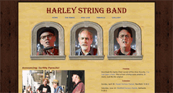 Desktop Screenshot of harleystringband.com