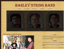 Tablet Screenshot of harleystringband.com